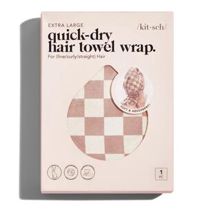 🤍New Kitsch XL Microfiber Hair Towel Wrap🤍